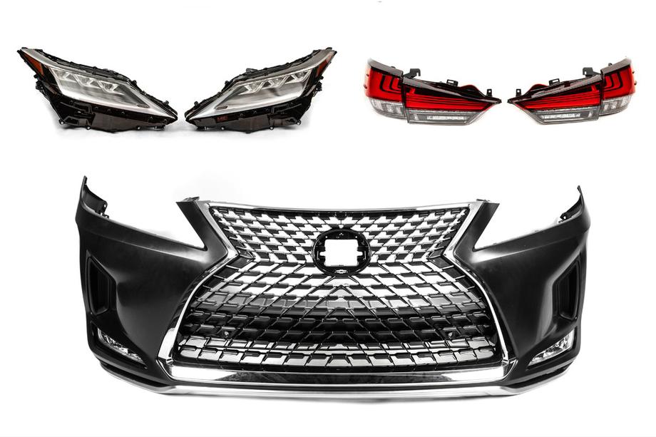Lexus RX 2016–2022 Facelift-kit til 2021 (kofanger, forlygter, baglygter) Foto 2