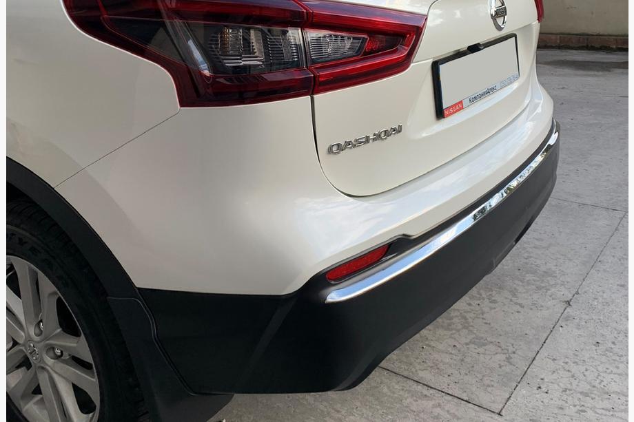 Nissan Qashqai 2014–2021 Kofangerkantliste i rustfrit stål Image