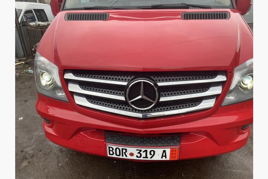 Mercedes Sprinter W906 2006–2018 Nedsat! Grilllister (2013↗, rustfrit stål) Image