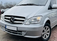 Mercedes Vito W639 2004–2014 Grillkant-lister i rustfrit stål 2010-2015 foto 3