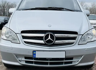 Mercedes Vito W639 2004–2014 Grillkant-lister i rustfrit stål 2010-2015 foto 1