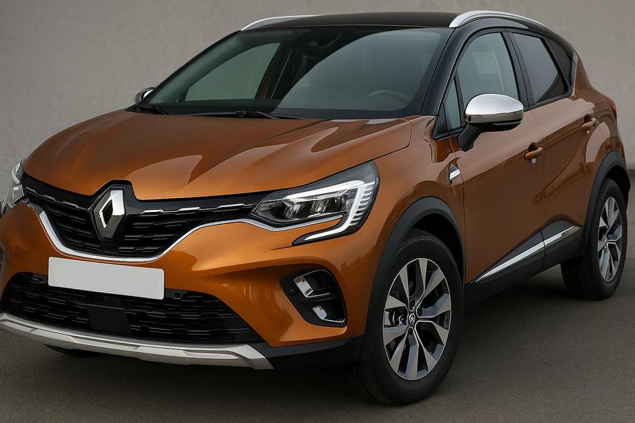Renault Captur 2019– Spejlkåber til sidespejle (2 stk., rustfrit stål) Image