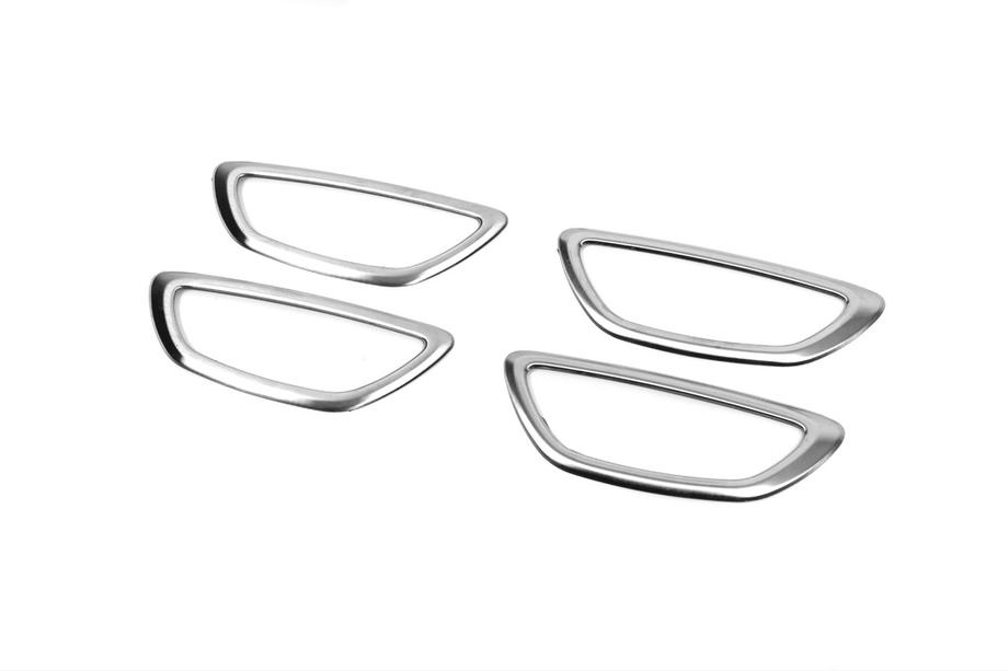 Renault Megane IV 2016–2025 Rammer til indvendige dørhåndtag (4 stk., rustfrit stål) Foto 3