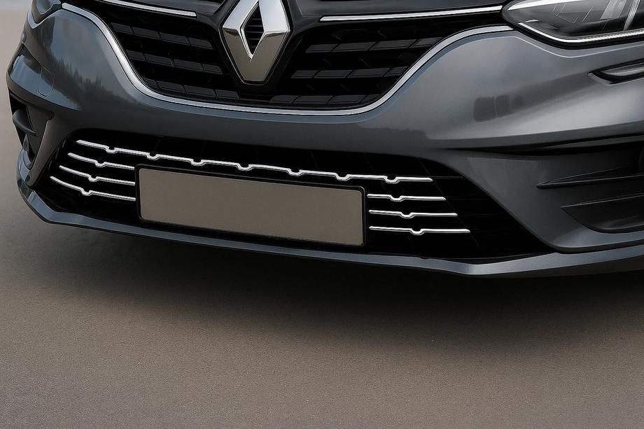 Renault Megane IV 2016–2025 Rustfri kofangerbeskyttere 2021+ (7 dele) Image