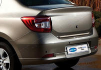 Dacia Logan II 2013–2022 Bagklapskantliste 2013-2018 (rustfrit stål) foto 1