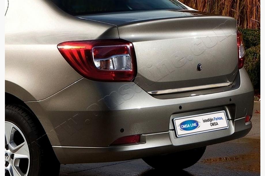 Dacia Logan II 2013–2022 Bagklapskantliste 2013-2018 (rustfrit stål) Image