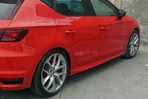 Seat Leon 2013–2020 Performance sideskørter (sorte) foto 1