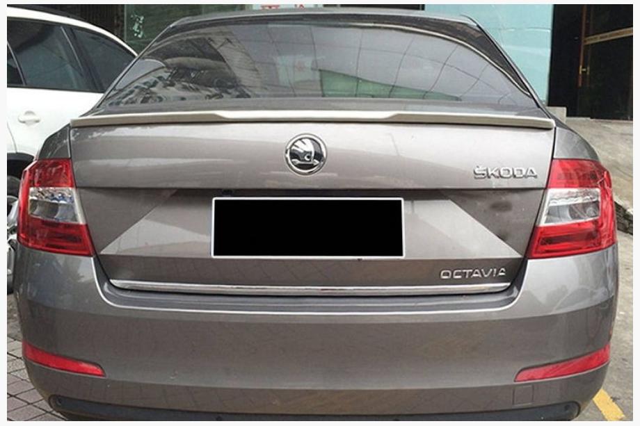 Skoda Octavia III A7 2013–2019 BAT spoiler (Meliset, klar til lakering) Image