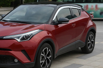 Toyota C-HR 2016–2023 OmsaLine vindueslister (4 stk., rustfrit stål) foto 5