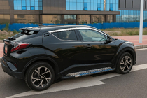 Toyota C-HR 2016–2023 OmsaLine vindueslister (4 stk., rustfrit stål) foto 6