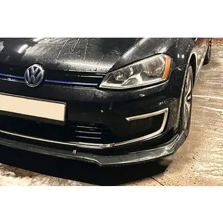 Front kofanger lip (til original kofanger, 2017-2020, ABS-plast)
