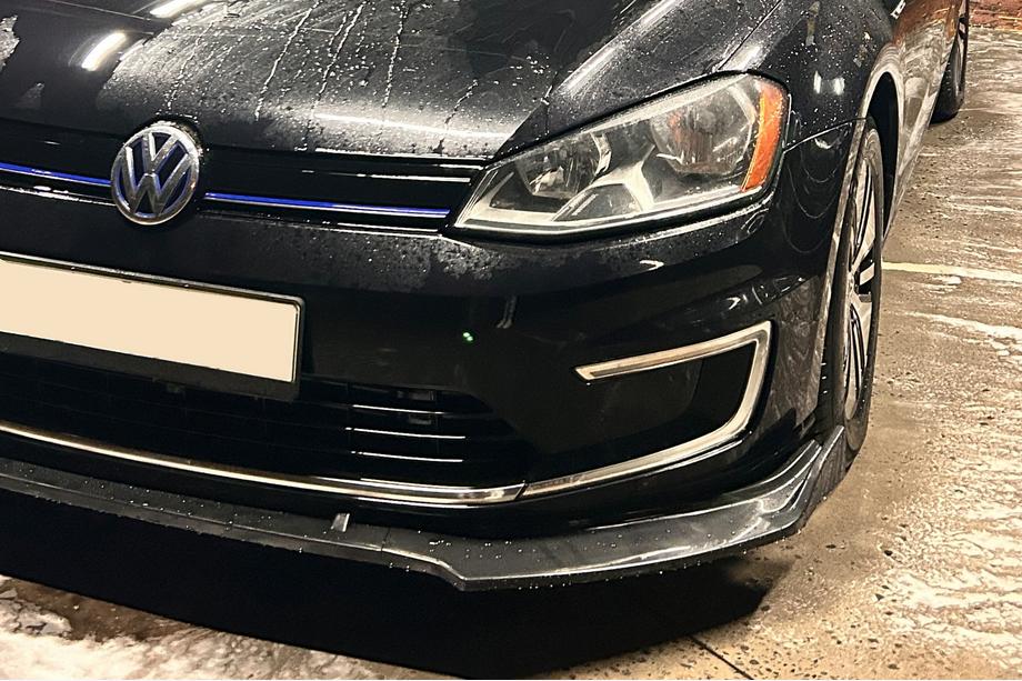 Volkswagen Golf 7/E-Golf 2012–2020 Front kofanger lip (til original kofanger, 2017-2020, ABS-plast) Foto 1