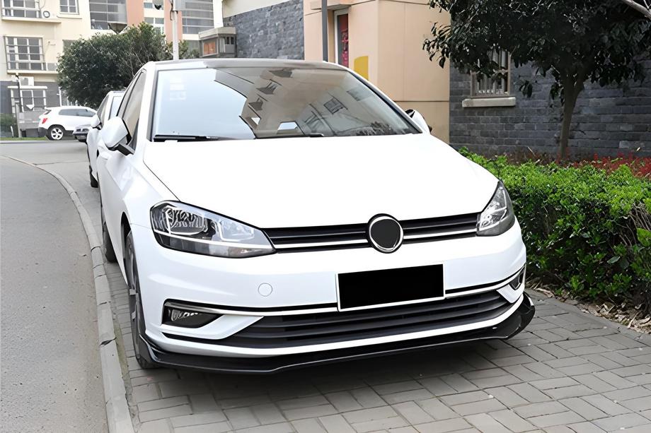 Volkswagen Golf 7/E-Golf 2012–2020 Front kofanger lip (til original kofanger, 2017-2020, ABS-plast) Foto 2