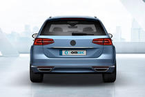 Volkswagen Passat B8 2015–2023 Liste over nummerplade i rustfrit stål SW (OmsaLine) foto 1