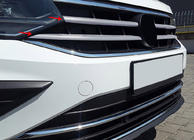Volkswagen Tiguan 2016–2023 Kølergrill-lister 2020+ (sæt med 4 stk., rustfrit stål) OmsaLine - italiensk rustfrit stål foto 1