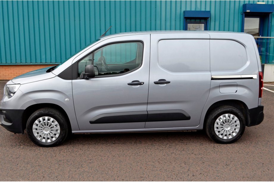 Peugeot Partner/Rifter 2019– Lister i rustfrit stål til skydedør (2 stk.) Foto 2