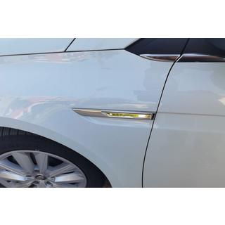Dæksler til blinklys 2021+ (2 stk., rustfrit stål) Renault Megane IV 2016–2025 foto 1