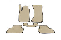 Audi A4 B8 2007–2015 EVA-bilmåtter (beige) foto 1