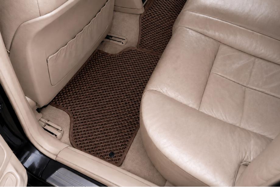 BMW 7-serie E38 1994–2001 Bilmåtter (EVA, brune) Foto 3