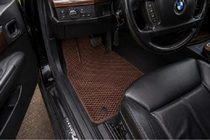 BMW 7-serie E65/66 2001–2008 Gulvmåtter E65 (EVA, brune) foto 1
