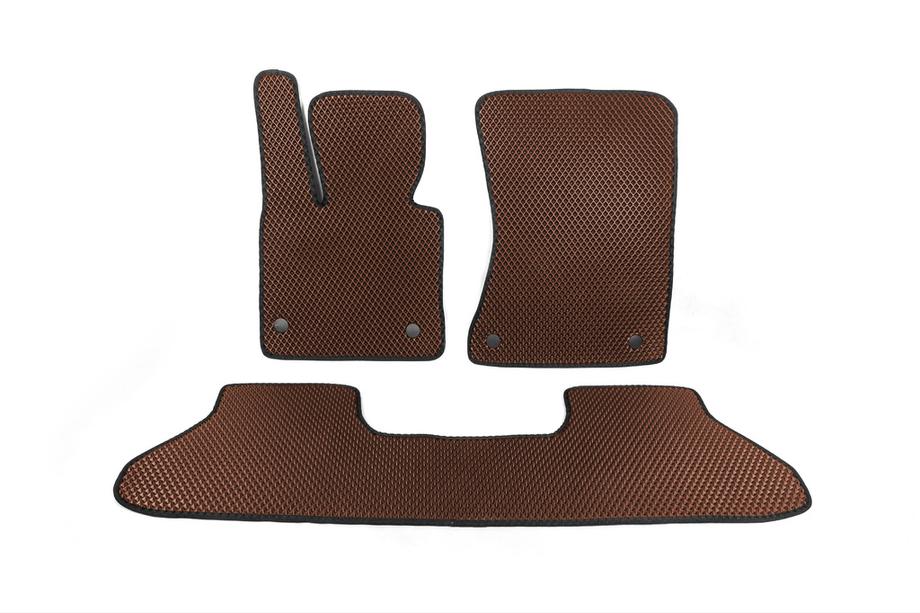 BMW X6 E71 2008–2014 EVA-bilmåtter V1 (brune) Image