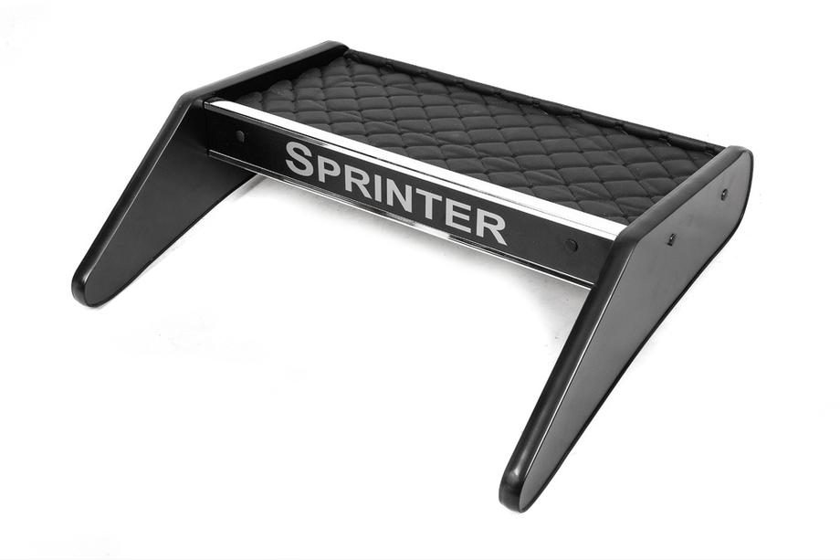Mercedes Sprinter W906 2006–2018 Instrumentbordshylde (sort med sort syning) Image