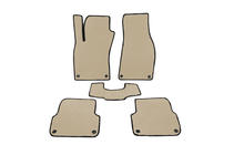 Audi A6 C6 2004–2011 EVA-bilmåtter (beige, sedan) foto 2