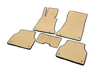BMW 5-serie E39 1996–2003 EVA-bilmåtter (beige) foto 5