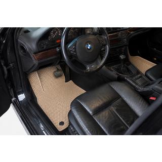 EVA-bilmåtter (beige) BMW 5-serie E39 1996–2003 foto 1