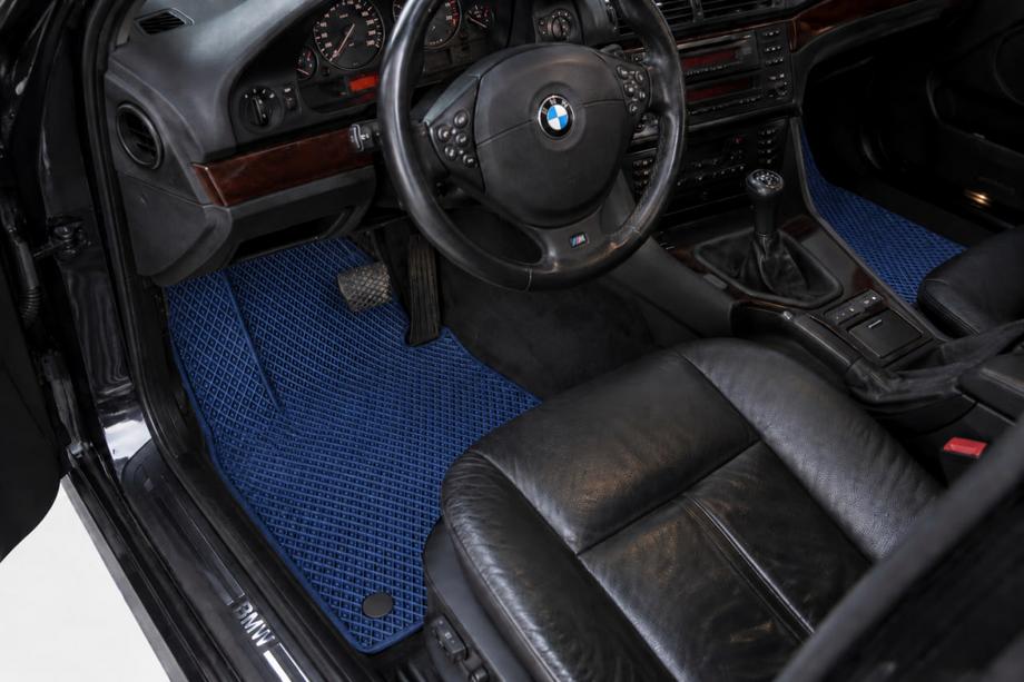 BMW 5-serie E39 1996–2003 EVA bilmåtter (blå) Image