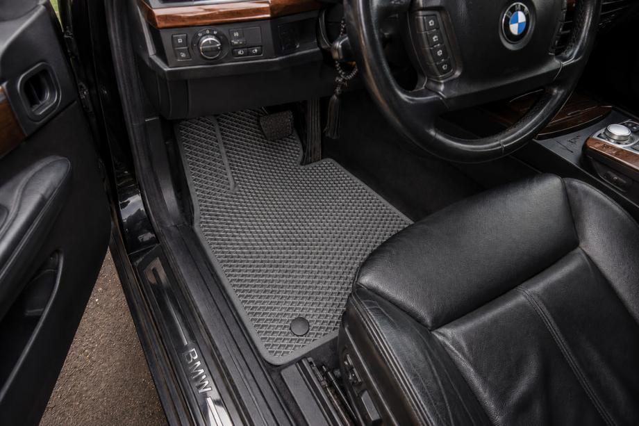 BMW 7-serie E65/66 2001–2008 Bilmåtter E65 (EVA, grå) Image