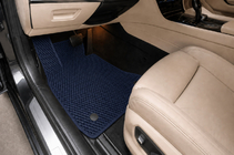BMW 7-serie F01/F02 2008–2015 EVA bilmåtter (til F02, blå) foto 1