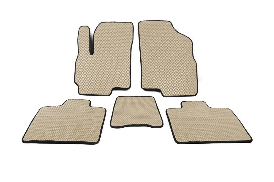 Chery Tiggo 5 2013– EVA-bilmåtter (beige) Image