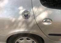 Peugeot 206 1998–2024 Tankklap cover (rustfrit stål) foto 2