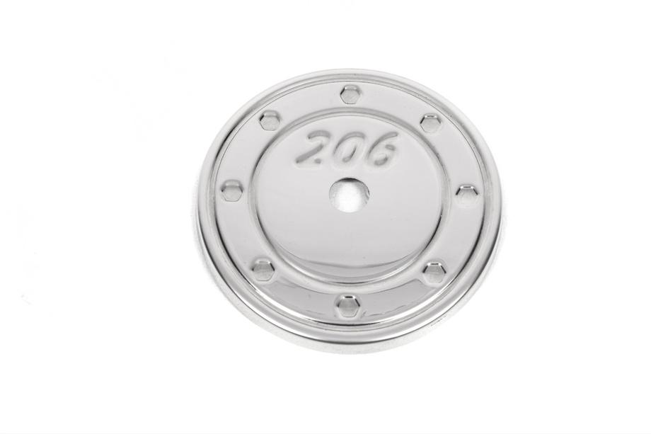 Peugeot 206 1998–2024 Tankklap cover (rustfrit stål) Image