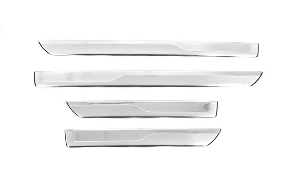 Skoda Kodiaq 2016–2023 OmsaLine dørtrinslister (4 stk., rustfrit stål) Image