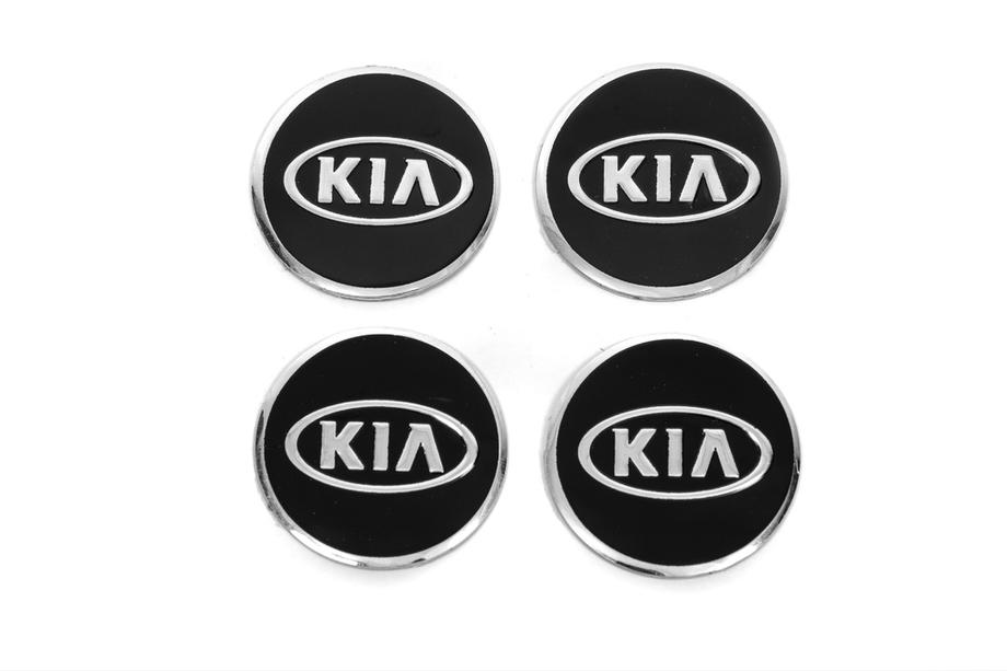 KIA Klistermærker til navkapsler V1 60 mm (4 stk.) Image