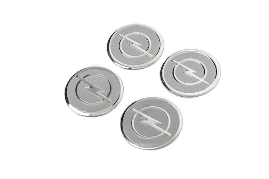 Opel Klistermærker til hjulkapsler V2 60 mm (4 stk.) Image