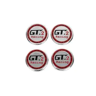 GT2 V2 60 mm center cap-klistermærker (4 stk.) foto 1