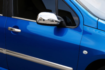 Peugeot 307 2001–2008 Krom spejlkapper (2 stk., plast) foto 3