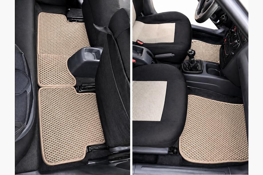 Daewoo Lanos 1998–2017 EVA-bilmåtter (beige) Image