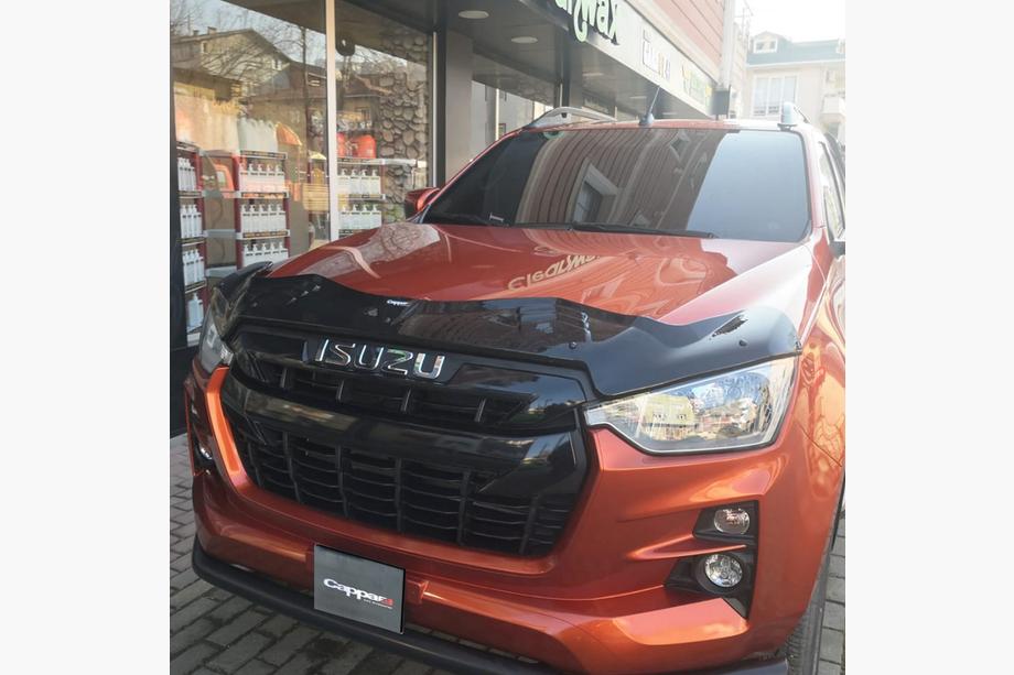 Isuzu D-Max 2019– Stenslagsdeflektor til motorhjelm BAT (EuroCap) Image