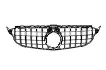 Mercedes C-klasse W205 2014–2021 Panamericana GT Black frontgrill (til Avantgarde/AMG-Line/C43 AMG) foto 2