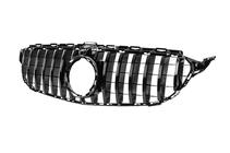 Mercedes C-klasse W205 2014–2021 Panamericana GT Black frontgrill (til Avantgarde/AMG-Line/C43 AMG) foto 7