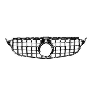 Panamericana GT Black frontgrill (til Avantgarde/AMG-Line/C43 AMG) Mercedes C-klasse W205 2014–2021 foto 2