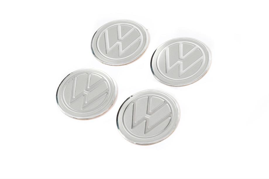 Volkswagen Klistermærker til navkapsler 60 mm vw-60-n-sr (4 stk.) Image