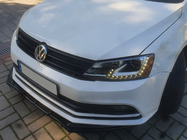 Volkswagen Jetta 2011–2018 Lip frontlæbe til for kofanger (2010-2018, blank sort) foto 9