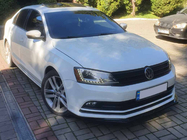 Volkswagen Jetta 2011–2018 Lip frontlæbe til for kofanger (2010-2018, blank sort) foto 10