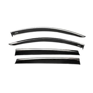 Vindafvisere med kromliste (4 stk., Niken) Hyundai Santa Fe 4 2018–2023 foto 1