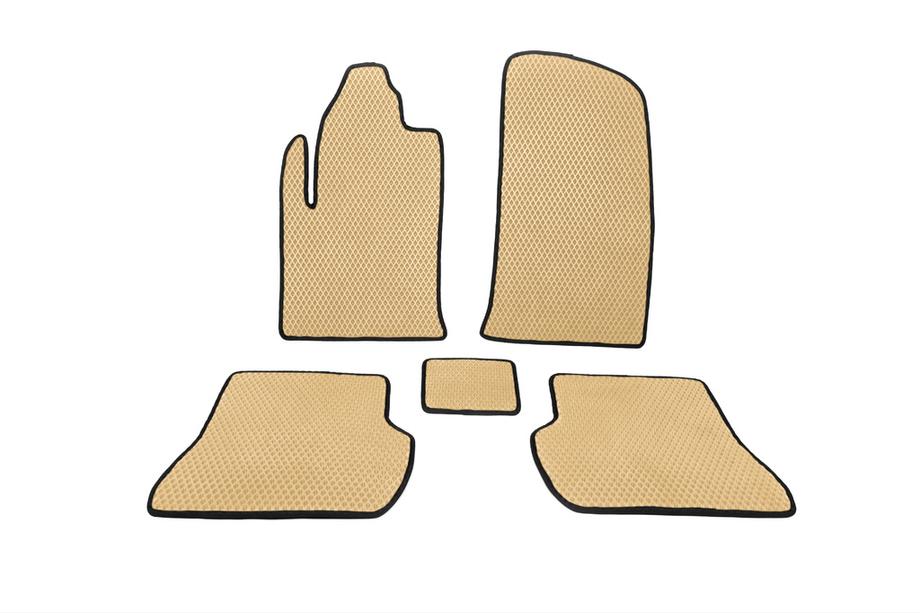 Ford Fiesta 2002–2008 EVA-bilmåtter (beige) Image